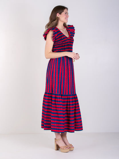 Grace Maxi Dress - Americano Stripe