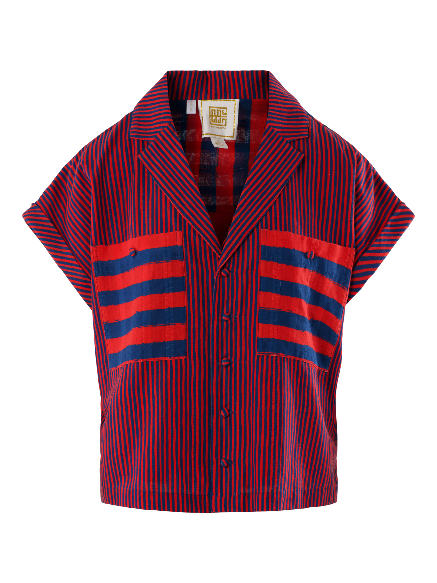 Luna Top - Americano Stripe