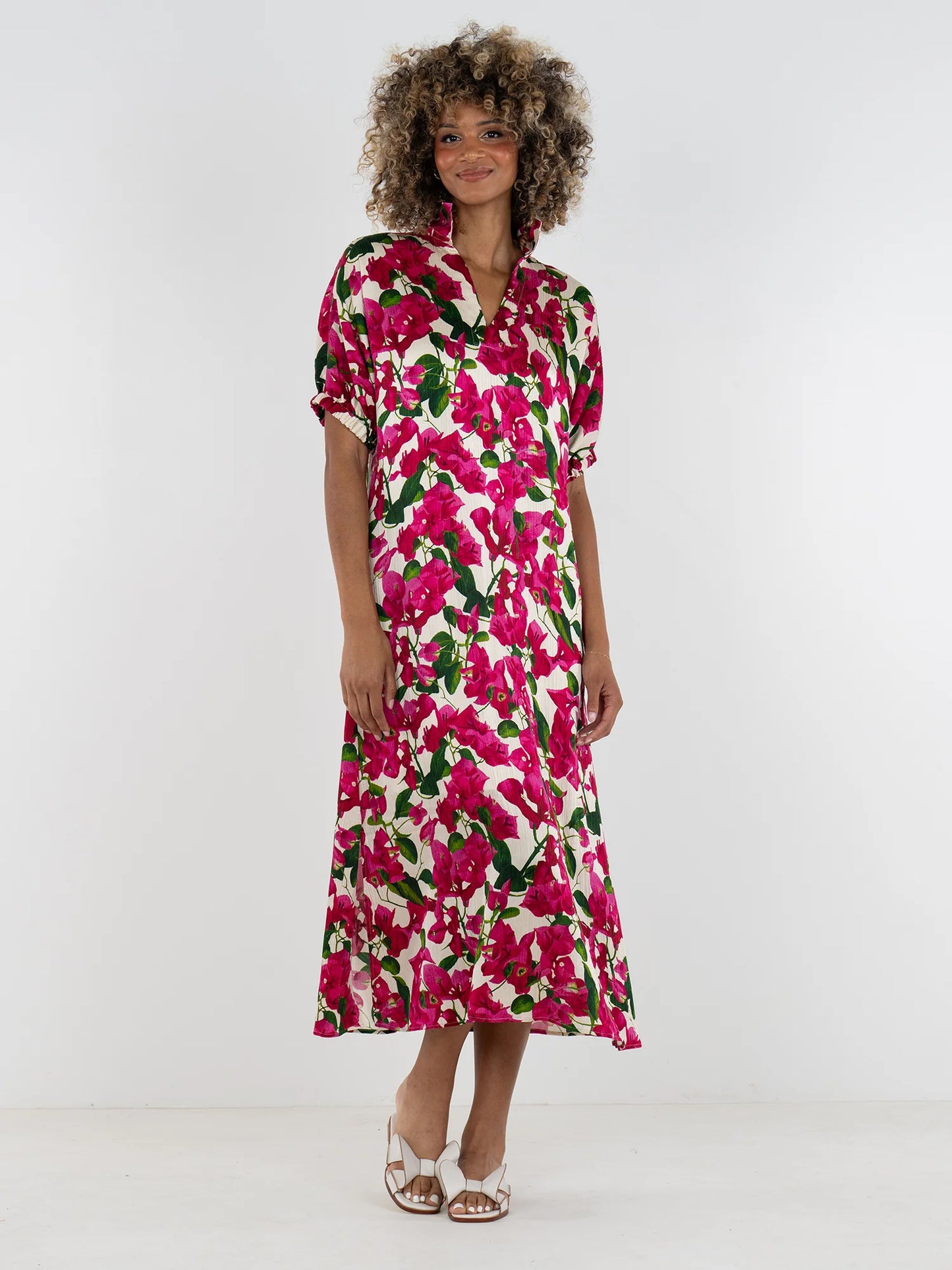 Poppy Maxi - Bougainvillea