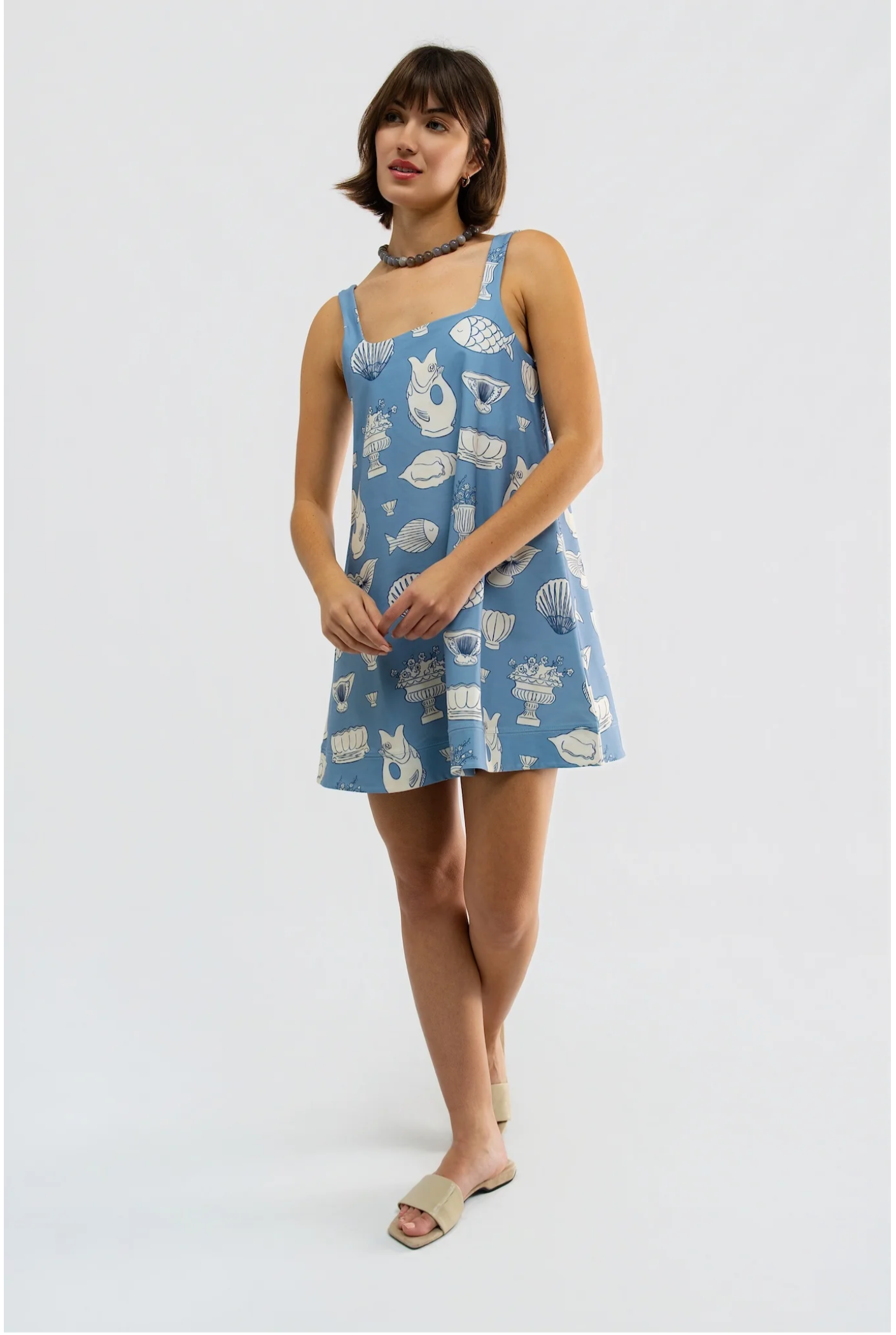 Helen Dress - Ocean Vase