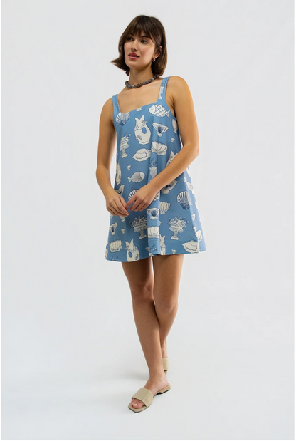 Helen Dress - Ocean Vase