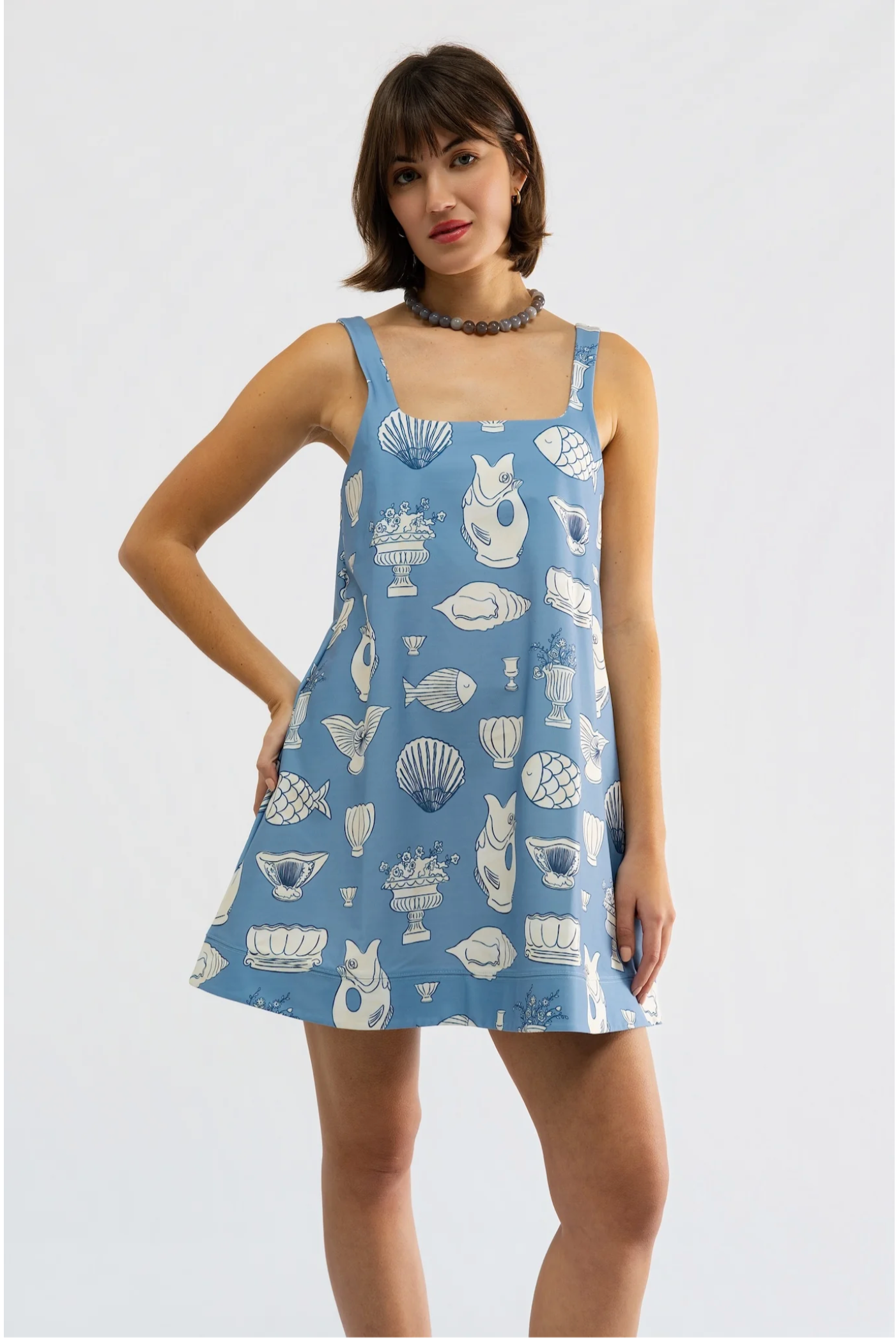 Helen Dress - Ocean Vase