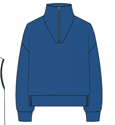 Morgan Quarter Zip - Porcelain