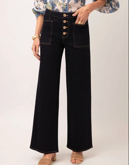 Blanche 31 inch Jean Dark Bayou Rinse Wash