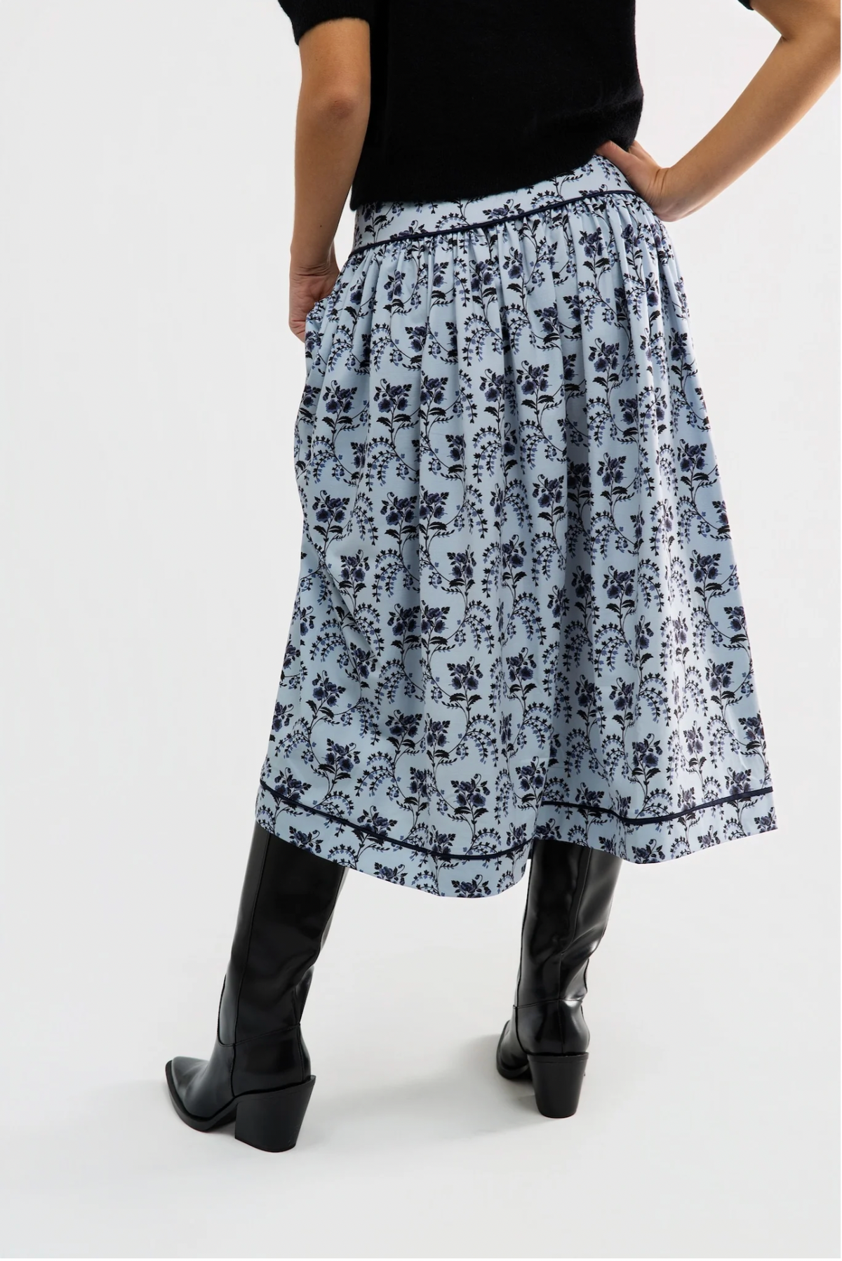 Theodora Skirt - Cornflower Parlour