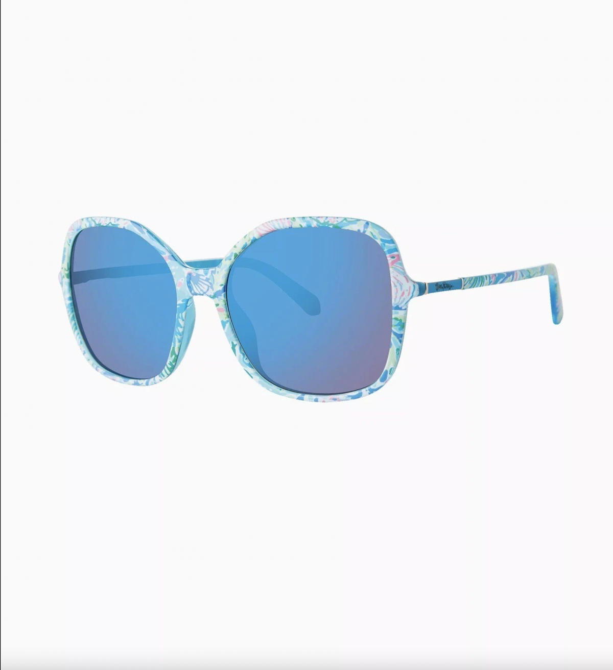 Lilly Pulitzer Norah Sunglasses - Surf Blue/Soleil It On Me