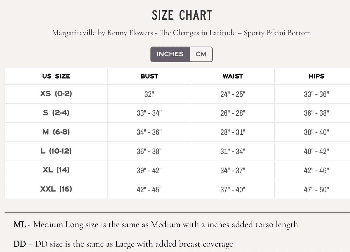 The Changes in Latitude – Sporty Bikini Bottom