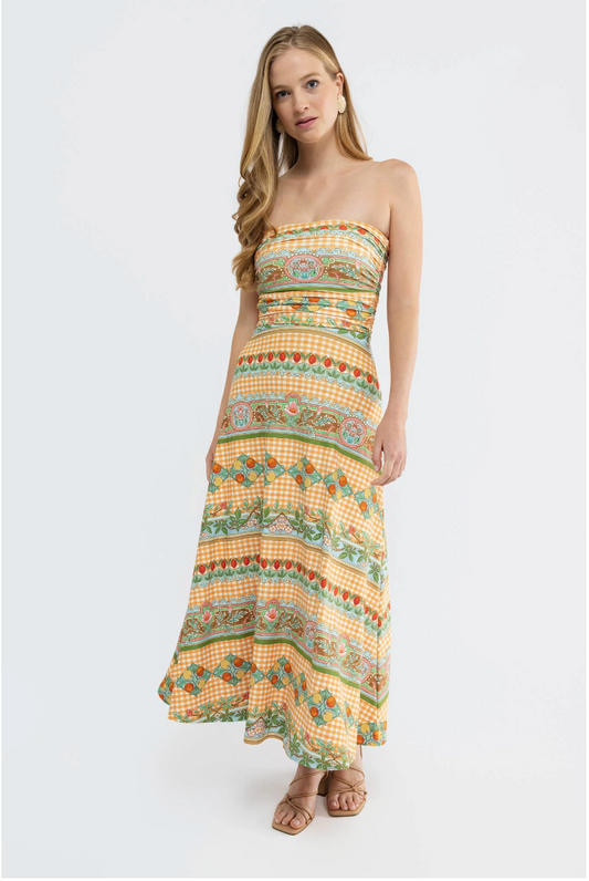 Gloria Dress - Garden Gingham