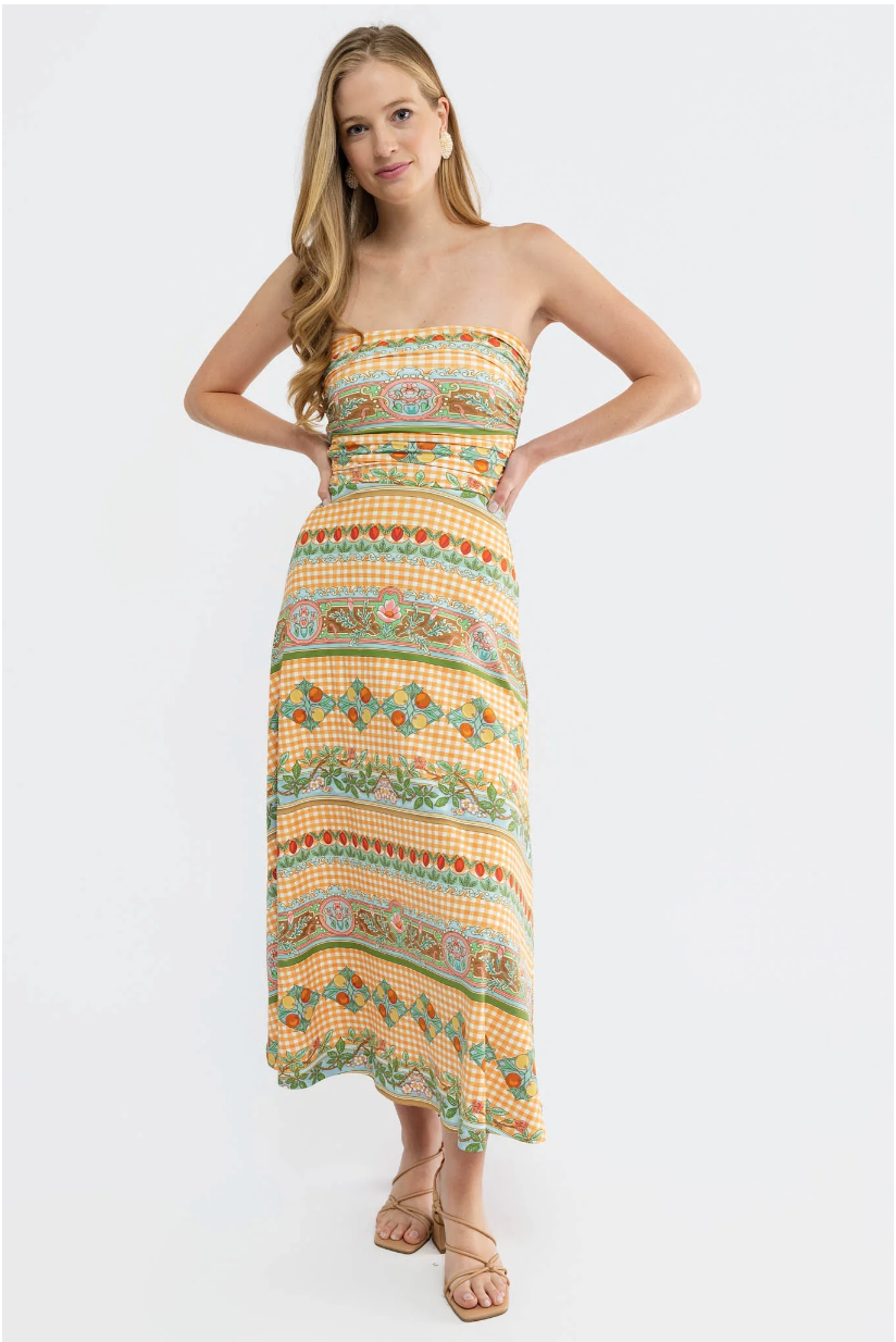 Gloria Dress - Garden Gingham