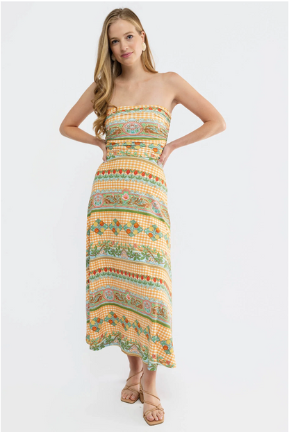 Gloria Dress - Garden Gingham