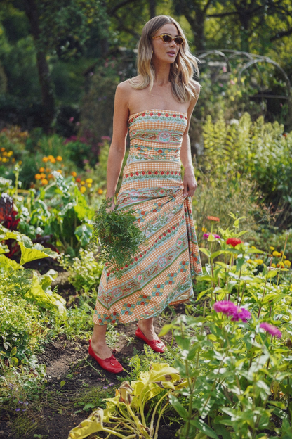 Gloria Dress - Garden Gingham