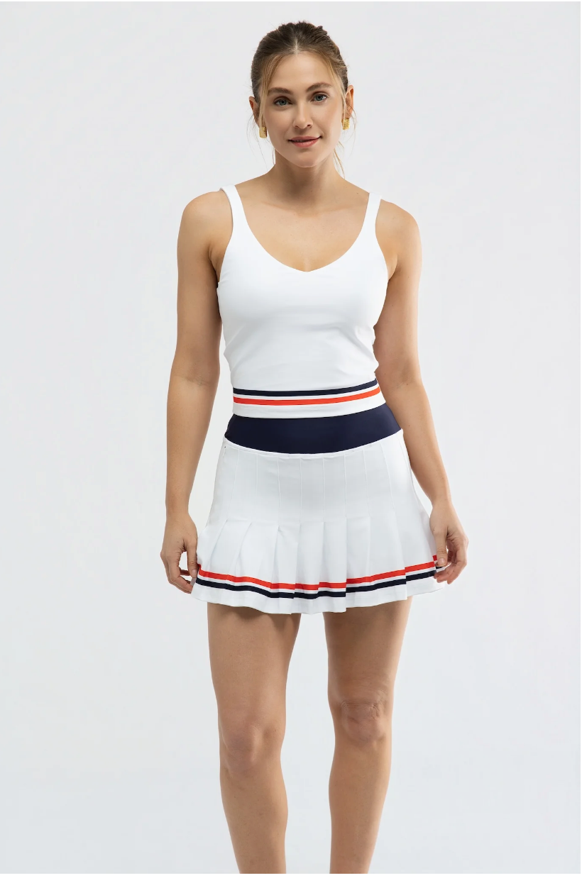 Soline Tank - White/TN