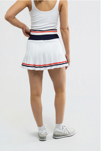 Grey Skort - White/TN