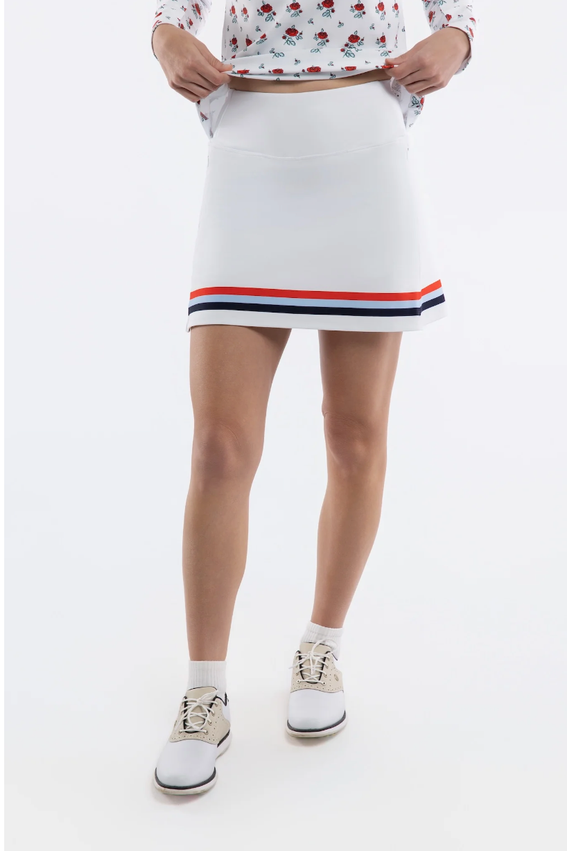 Parker Skort - White/TRN