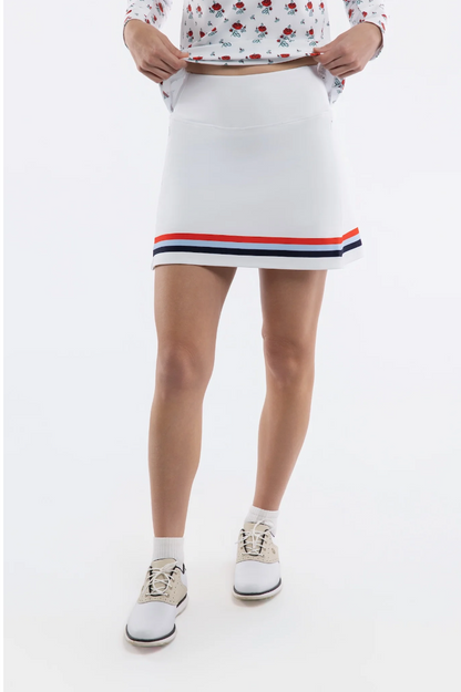 Parker Skort - White/TRN