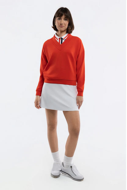 Candace Pullover - Tomato