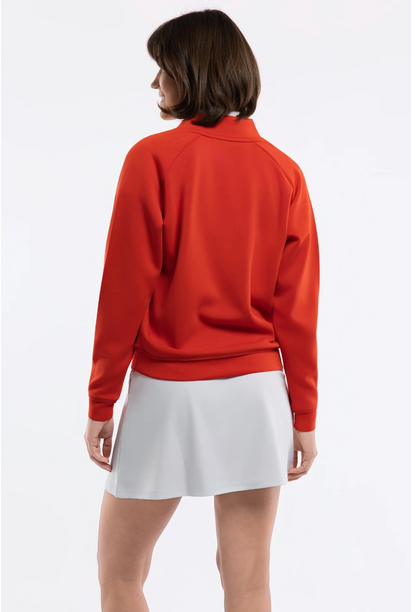 Candace Pullover - Tomato