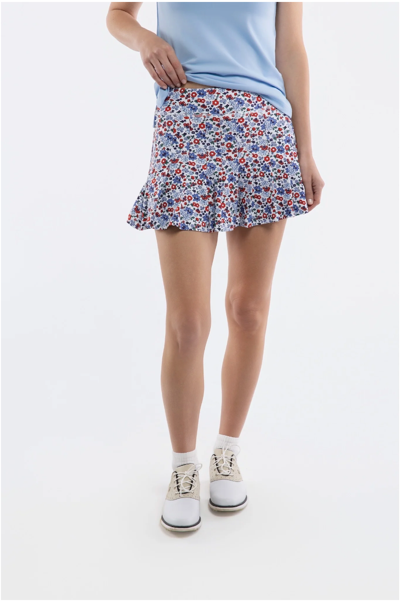 Grey Skort - Dune Floral