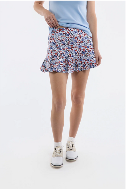 Grey Skort - Dune Floral