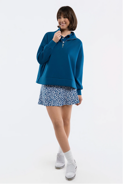 Morgan Quarter Zip - Porcelain
