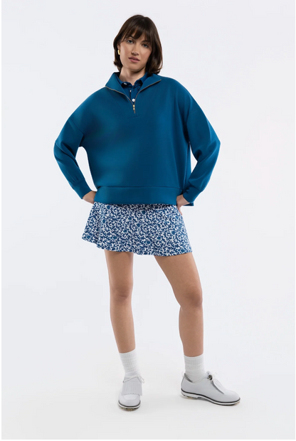 Morgan Quarter Zip - Porcelain