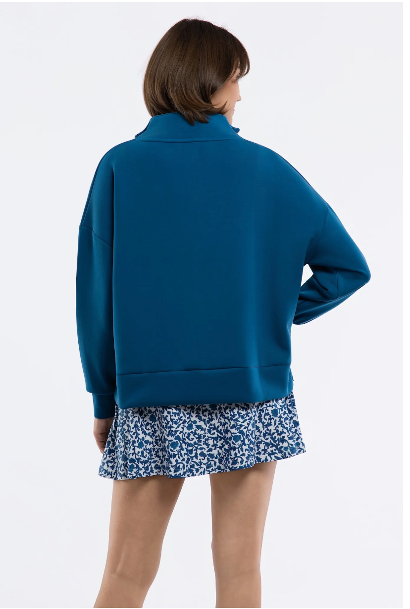 Morgan Quarter Zip - Porcelain