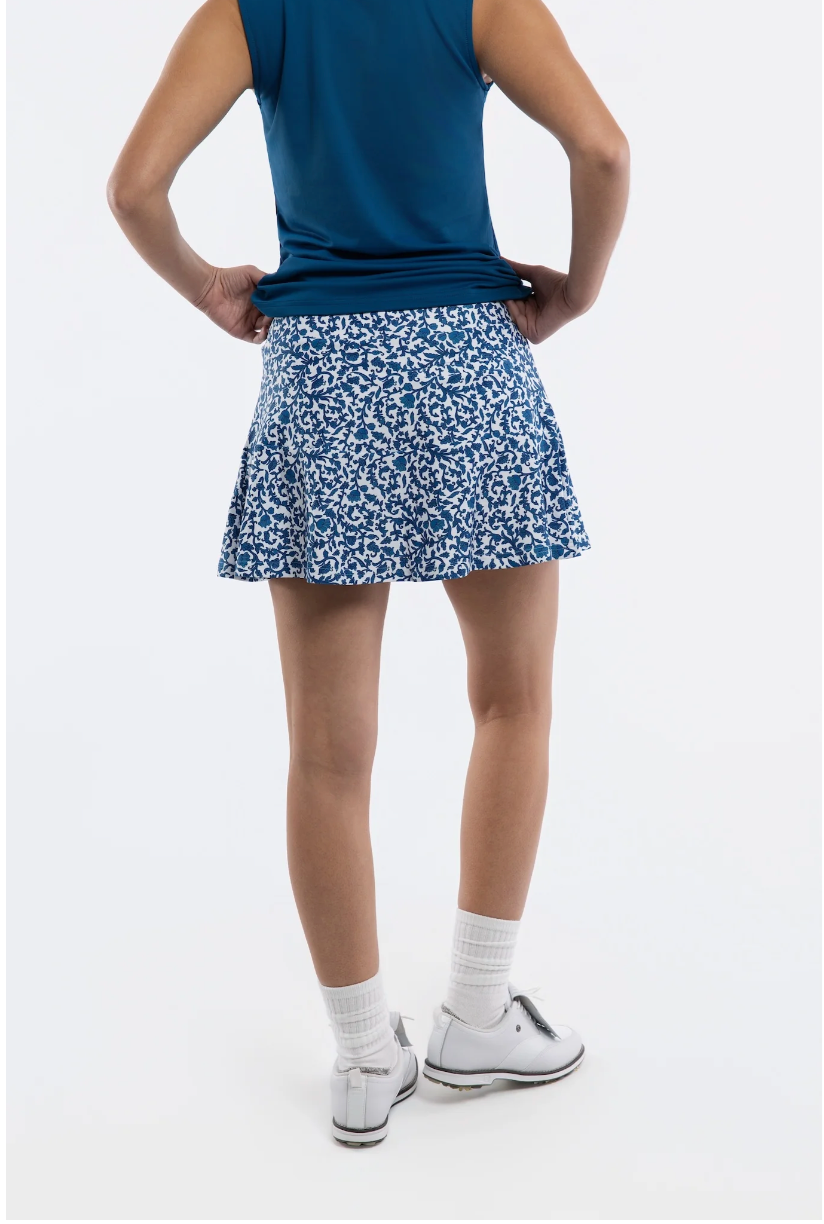 Molly Skort - Porcelain Floral