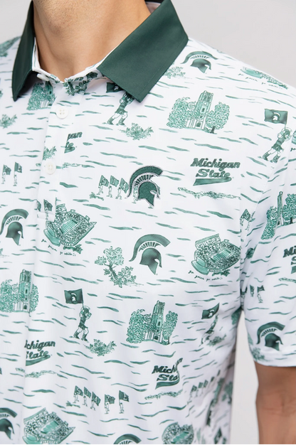 Teddy Polo - Michigan State Toile
