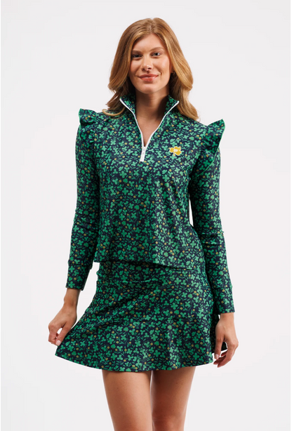 Grayson Quarter Zip Pullover - Notre Dame Shamrocks