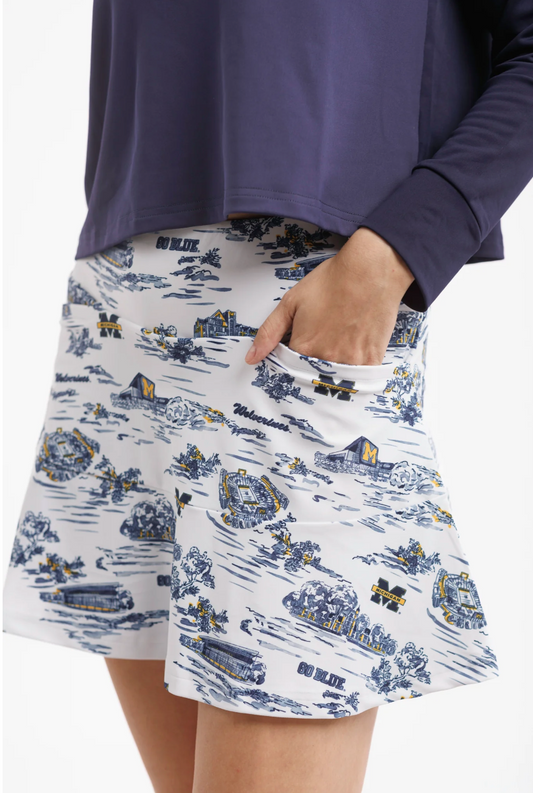 Molly Skort - Michigan Toile