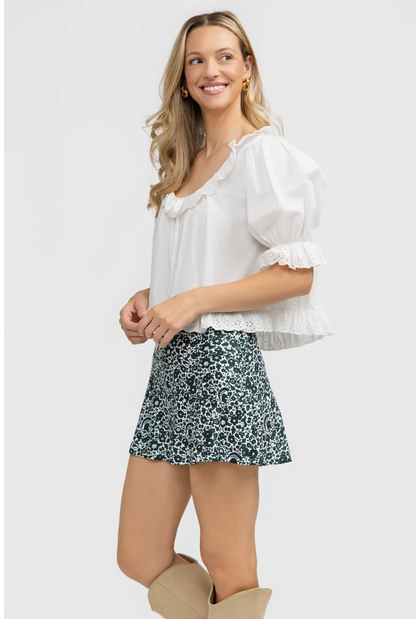 Reese Skort - Michigan State Poppies