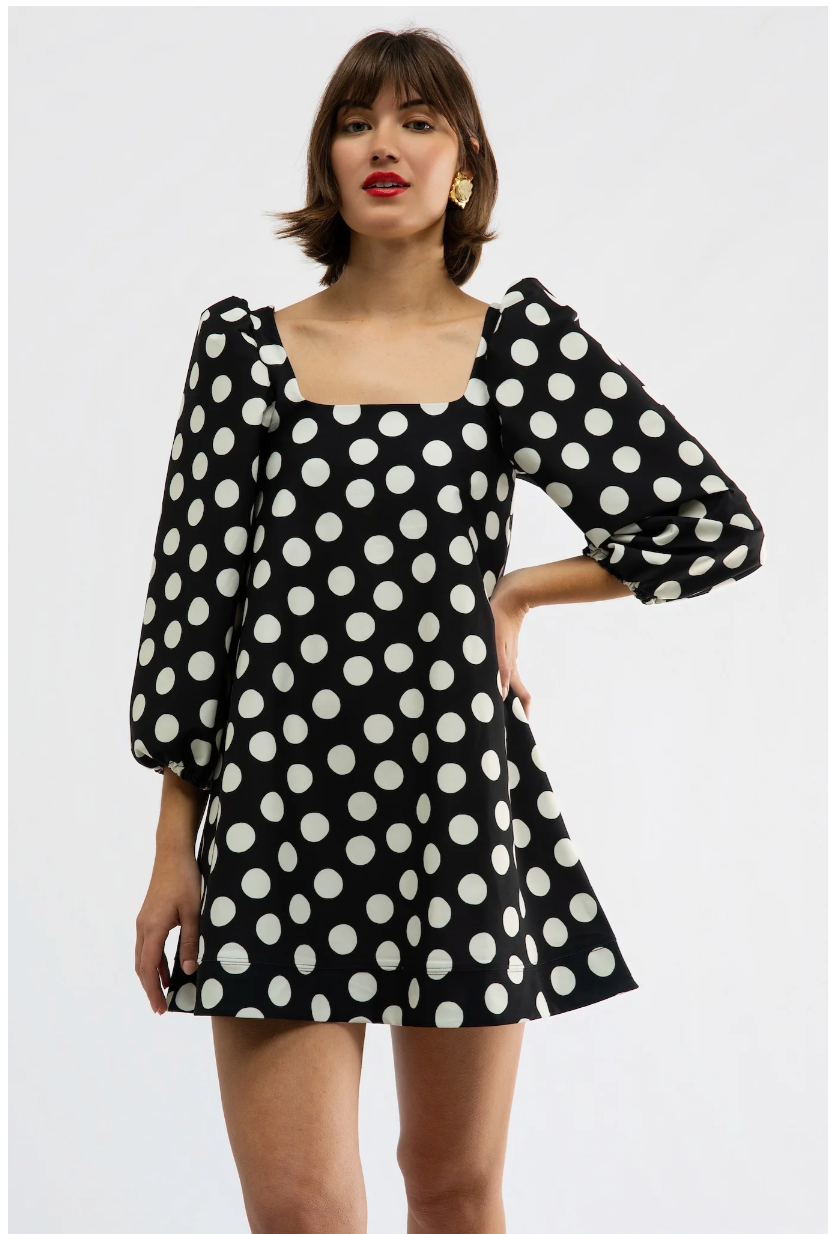 Collins Dress - Heirloom Dot