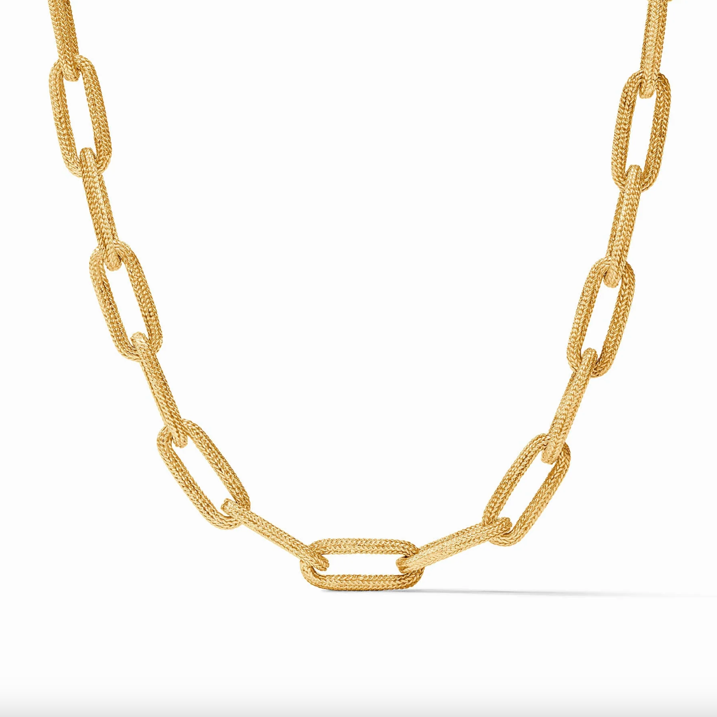 Cheval Paperclip Link Necklace - Gold