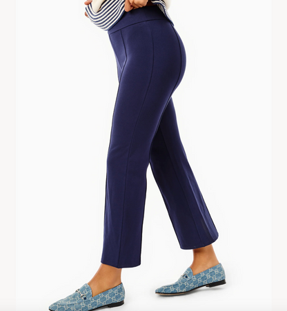 Ponte Waverly Pants - Navy