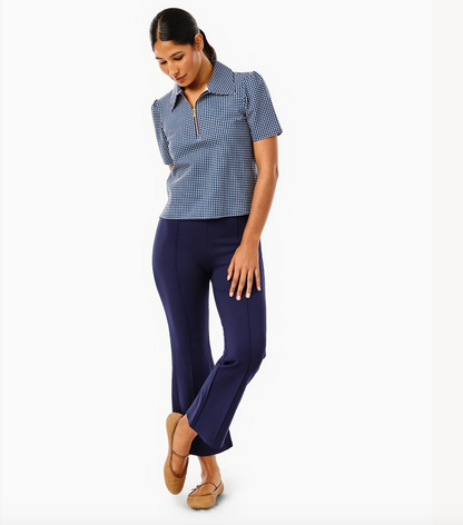 Ponte Waverly Pants - Navy