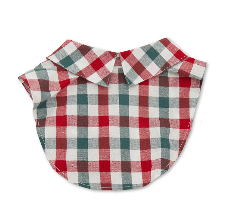 Holiday Gingham Collar - Christmas Gingham