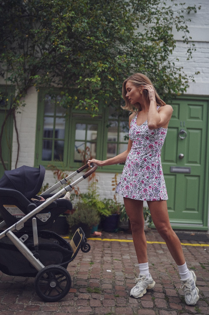 Campbell Dress - Perennial Play Pink