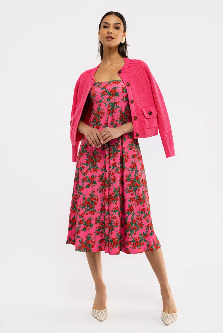 Laurel Sweater - Rose