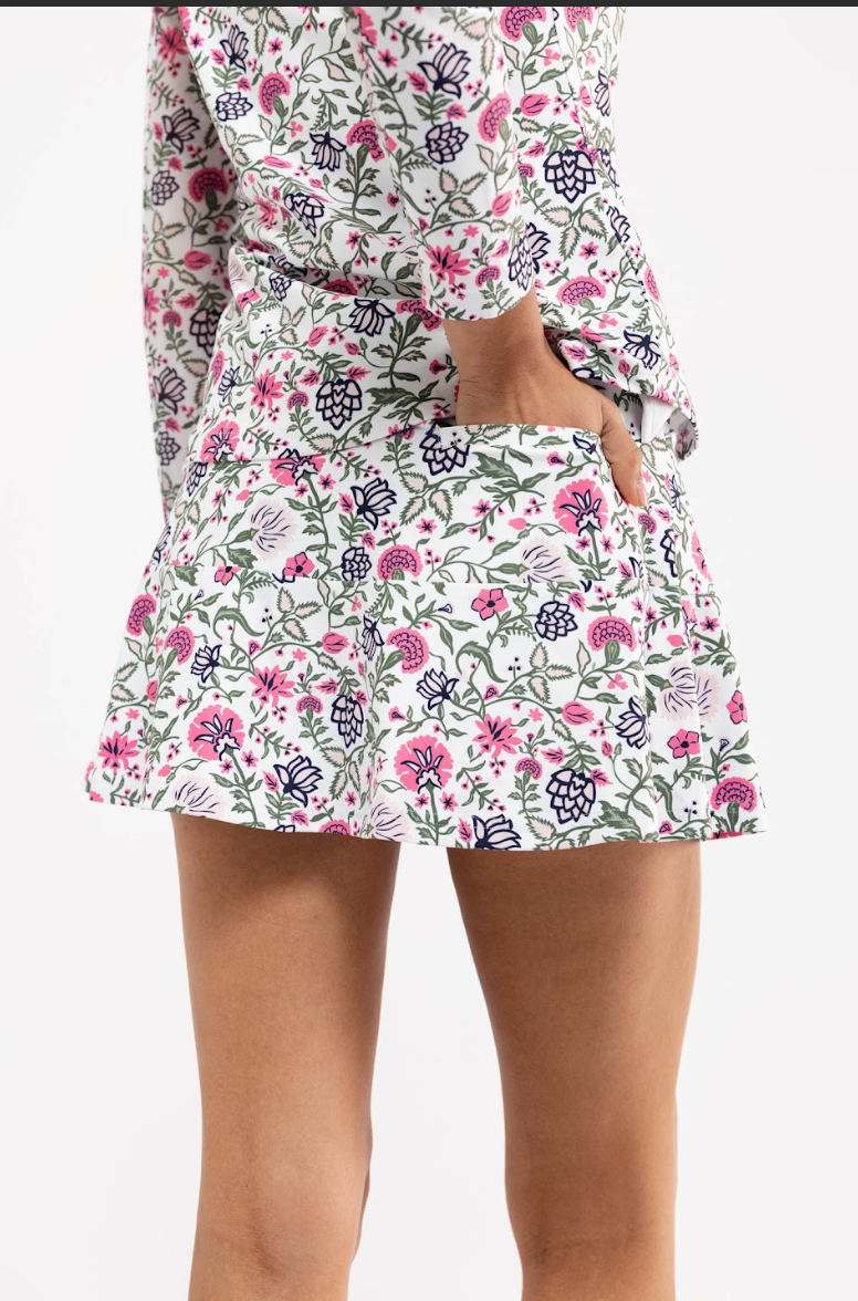 Molly Skort - Perennial Play Pink