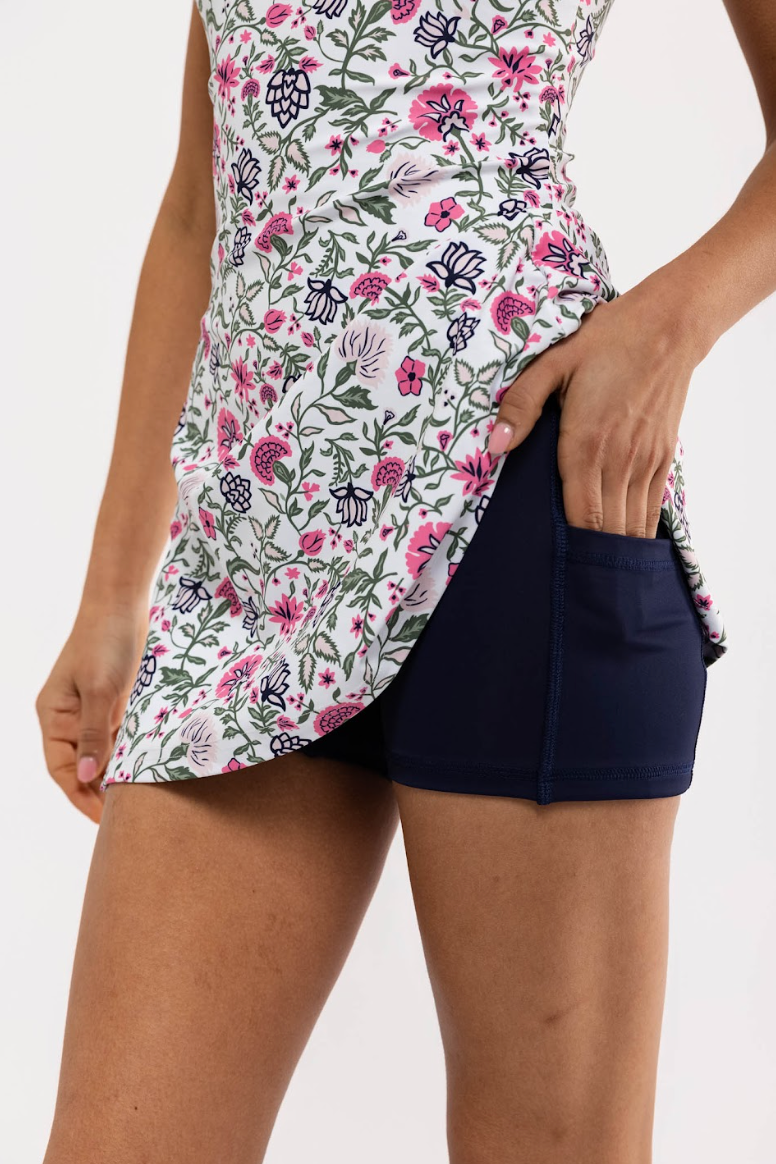 Campbell Dress - Perennial Play Pink