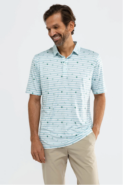 Harvey Polo - Golf Stuff Stripe