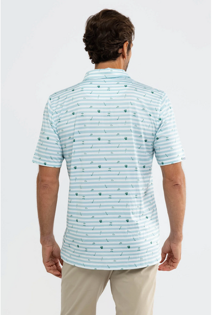 Harvey Polo - Golf Stuff Stripe