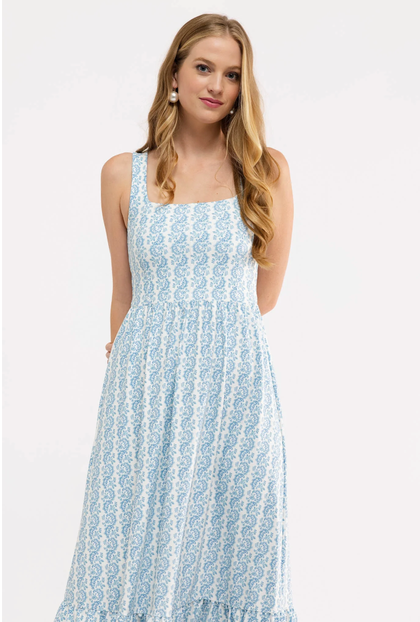 Bernadette Dress - Marigold Twist