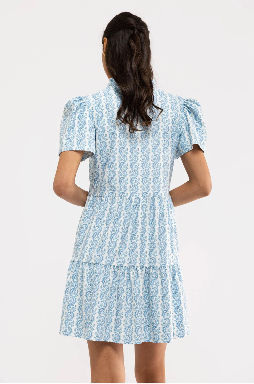 Navy Dress - Marigold Twist