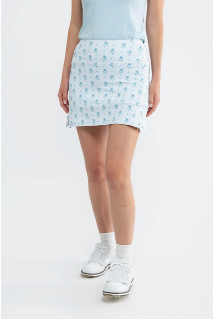 Parker Skort - Blue Dot Floral