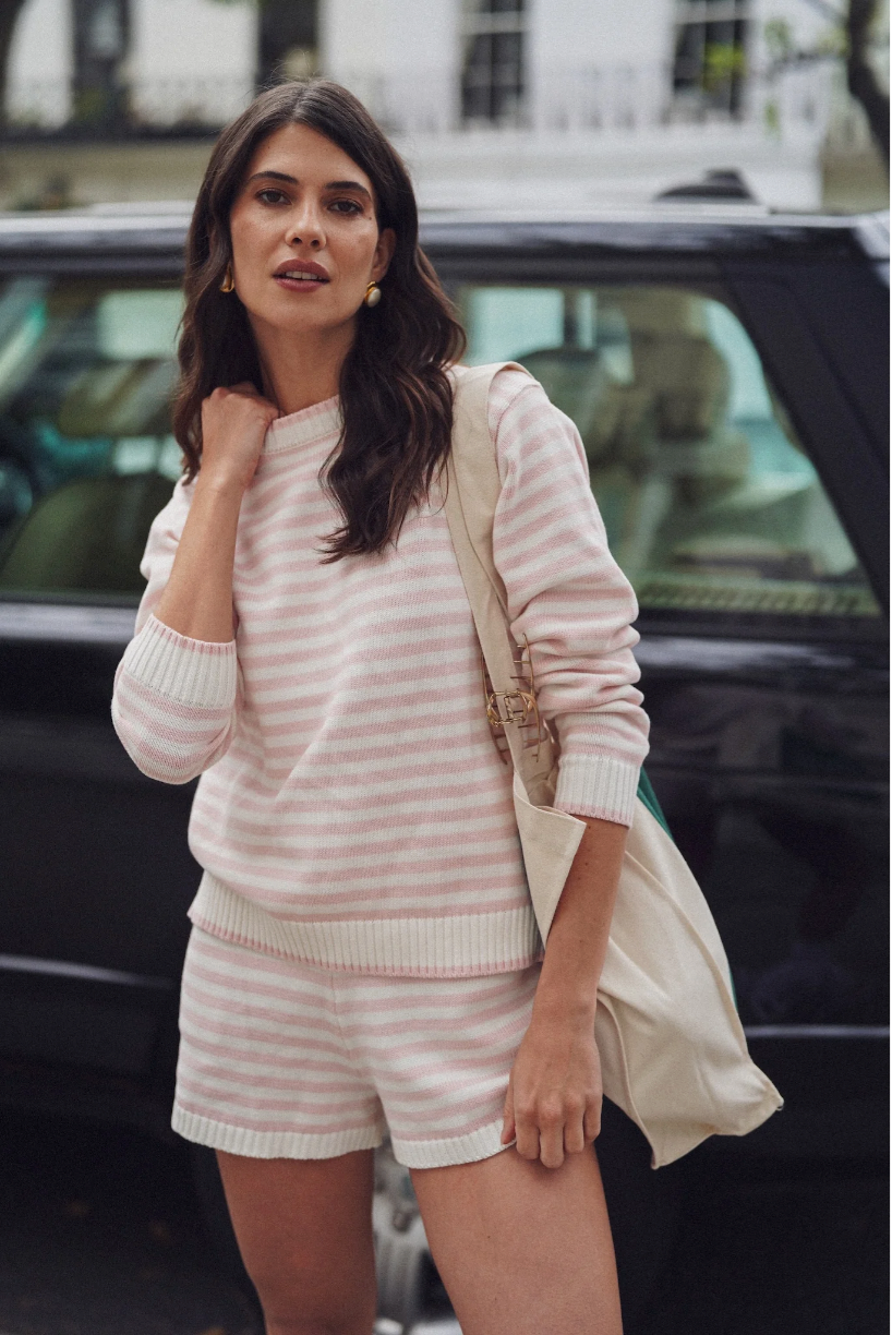 Autumn Sweater - Cream/Ballerina