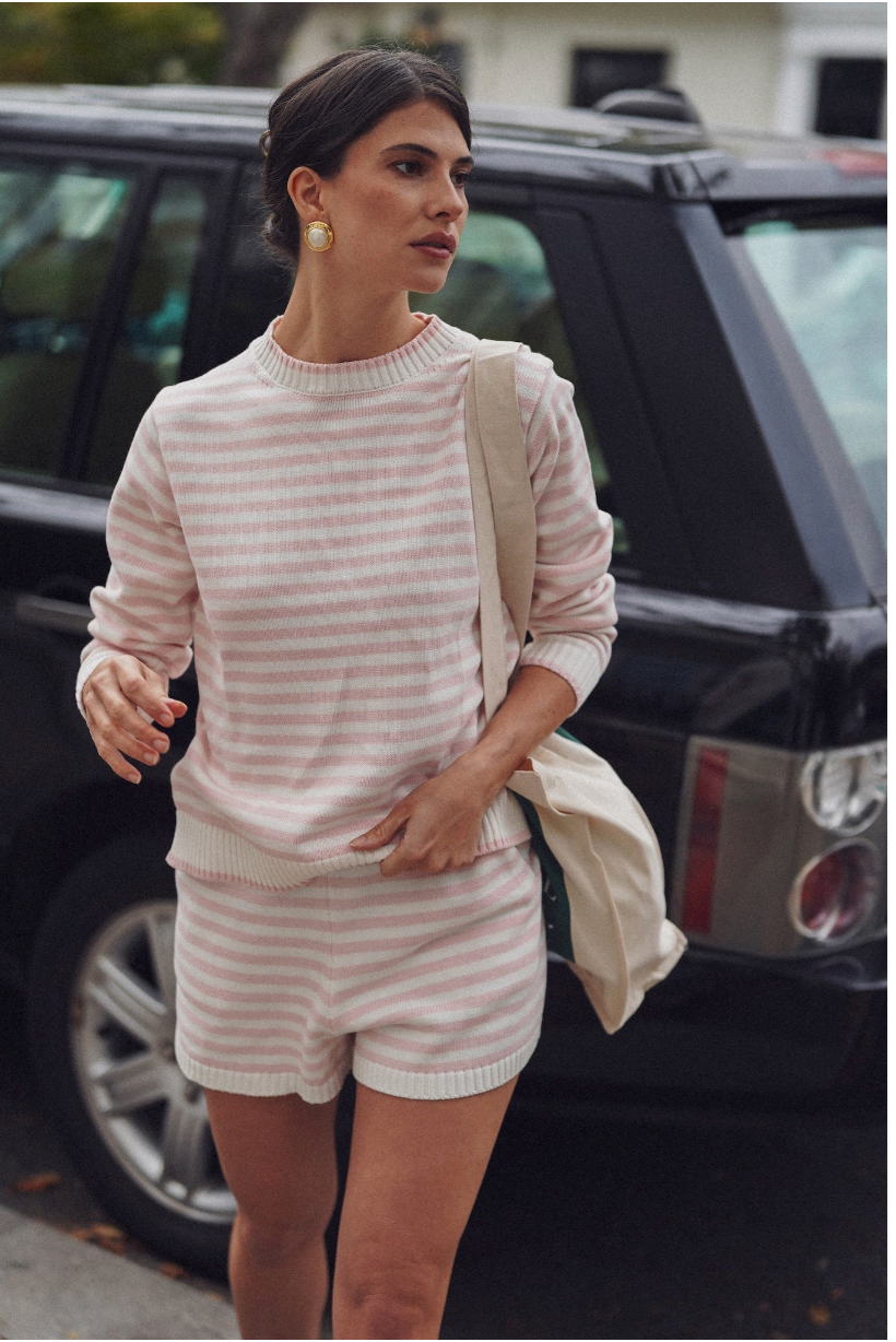 Autumn Sweater - Cream/Ballerina