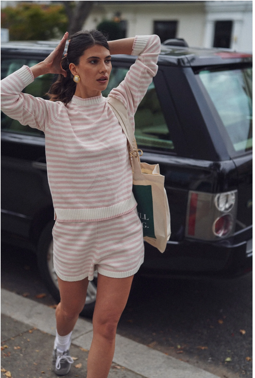 Autumn Sweater - Cream/Ballerina
