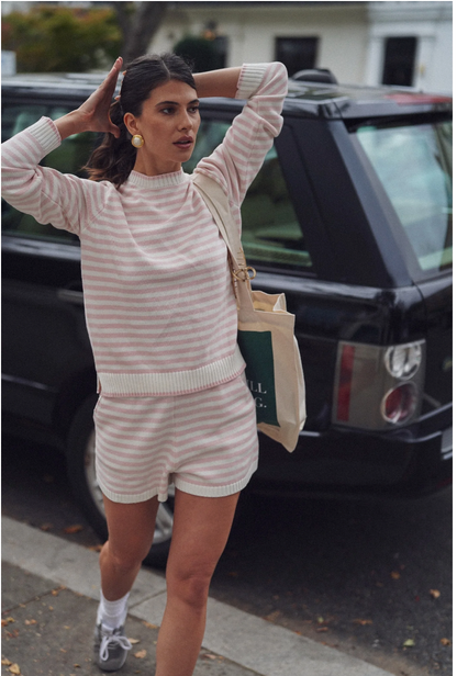 Autumn Sweater - Cream/Ballerina