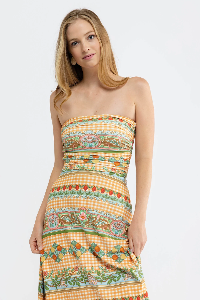 Gloria Dress - Garden Gingham